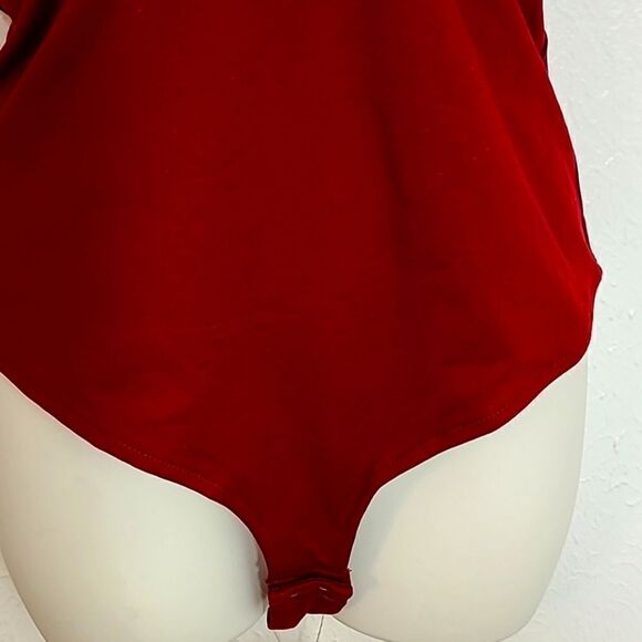 ReoRio One-piece Bathing Suit,  Maroon,  Size Large,  NWT - Picture 5 of 11